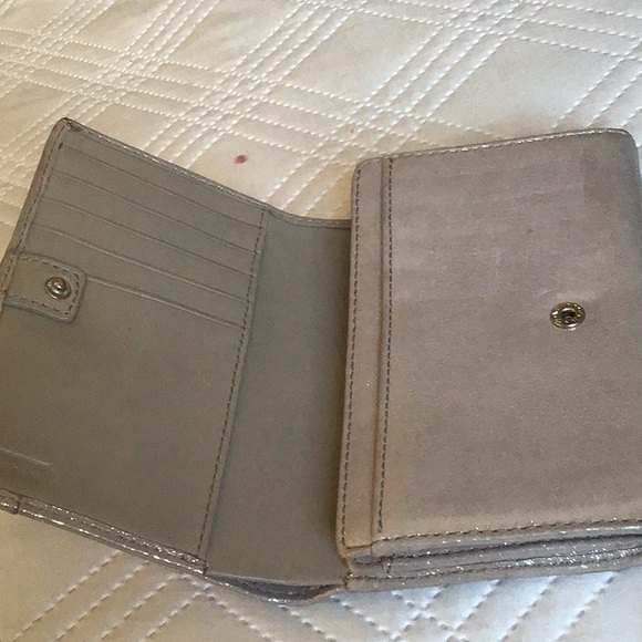 Coach Shimmering Silver Wallet - Picture 5 of 8